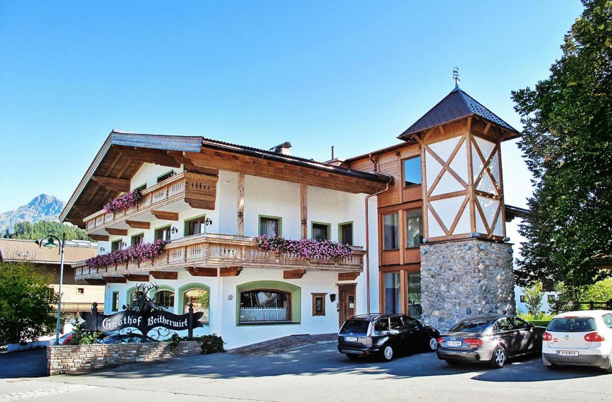 Hotel Hubertus Mit Erlebnislandgasthof Reitherwirt Kitzbühel Exteriör bild