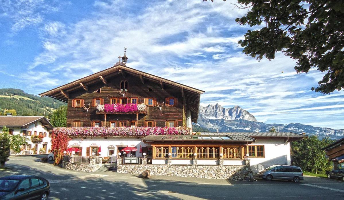 Hotel Hubertus Mit Erlebnislandgasthof Reitherwirt Kitzbühel Exteriör bild