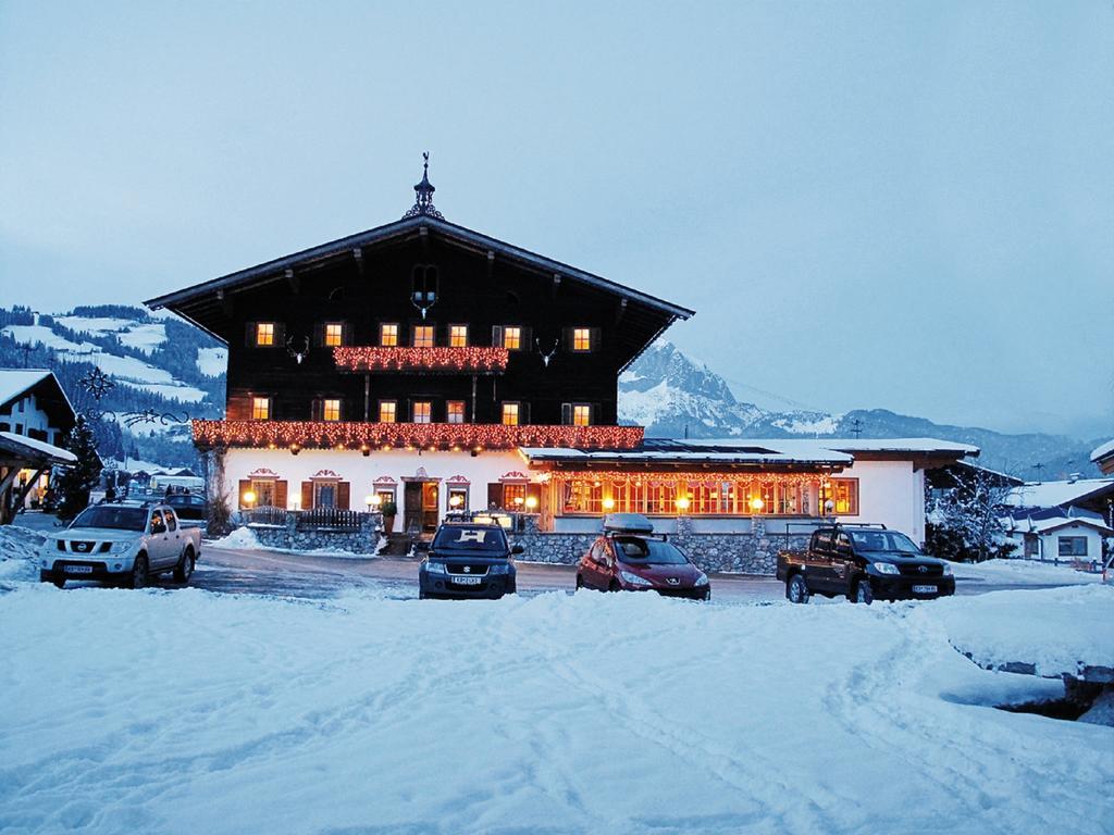 Hotel Hubertus Mit Erlebnislandgasthof Reitherwirt Kitzbühel Exteriör bild