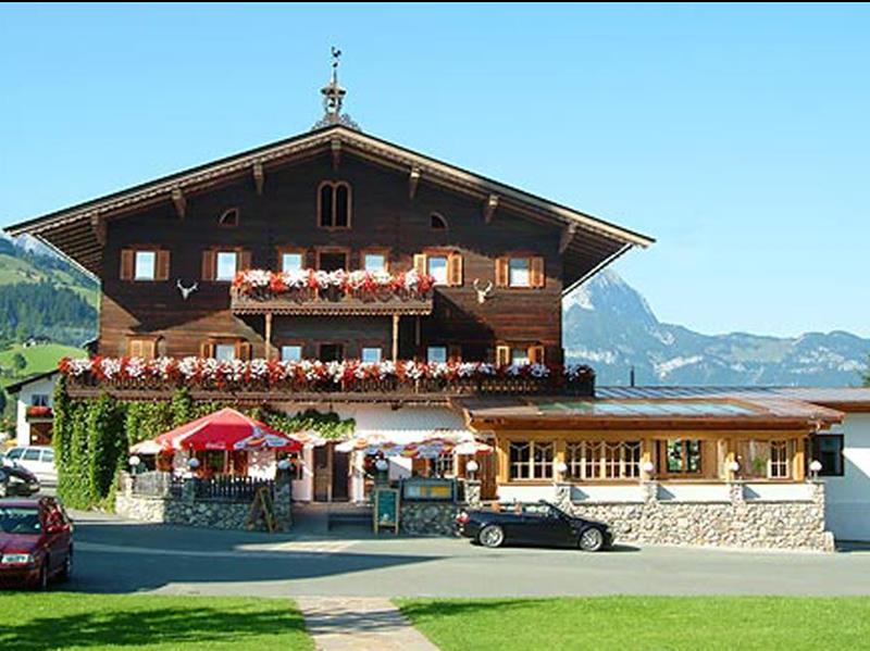 Hotel Hubertus Mit Erlebnislandgasthof Reitherwirt Kitzbühel Exteriör bild